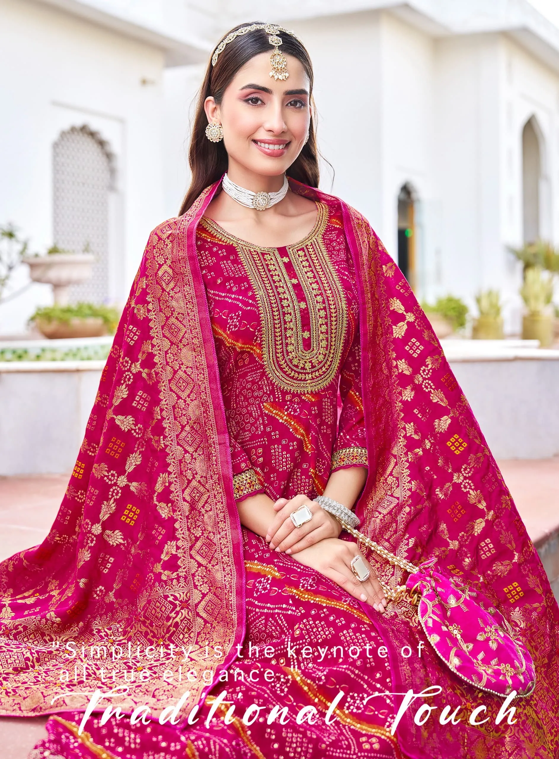 Buy Anarkali Gown from SK COLLECTION - Reseller Bazzar